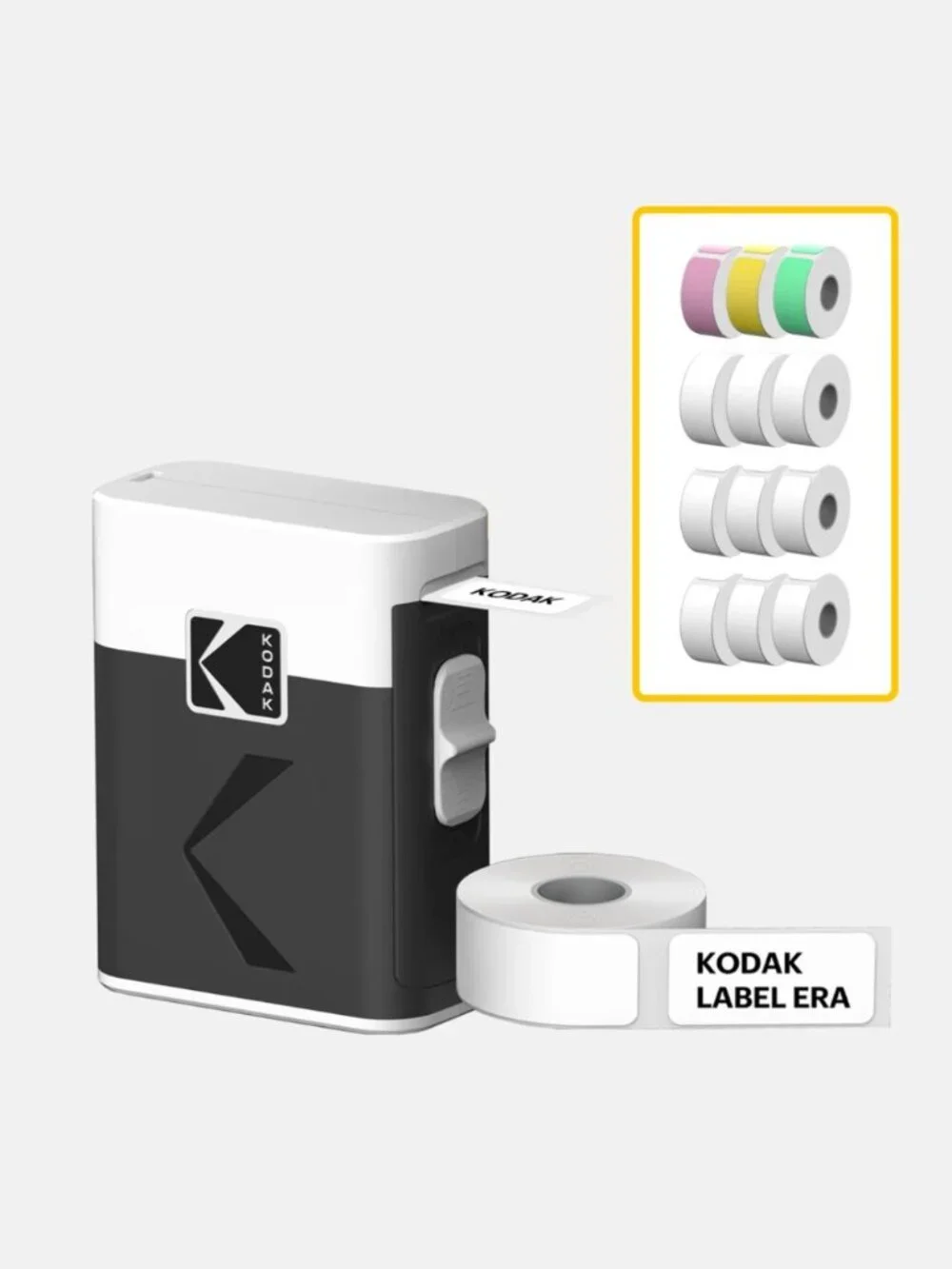KODAK Label ERA M50 Bundle (13 roll pack, White & Color) Thermal, Inkless / NIB